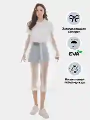 Прозрачный eva Плащ дождевик женский с капюшоном, защита от ветра и дождя
