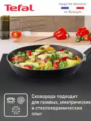 Сковорода с антипригарным покрытием Tefal Easy Plus 24см 4206124
