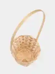 Прозрачный корзина плетёная 28см