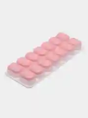 Розовый форма для льда с крышкой/форма дял льда с силиконовым дном 14 ячеек