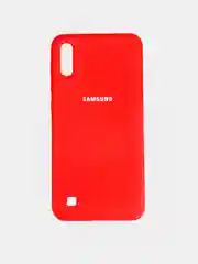 Алый чехол SILICONE COVER для Samsung A10