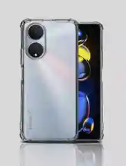 Чехол для Honor X7 / Honor Play 30+ / 5G с усиленными углами, силиконовый прозрачный