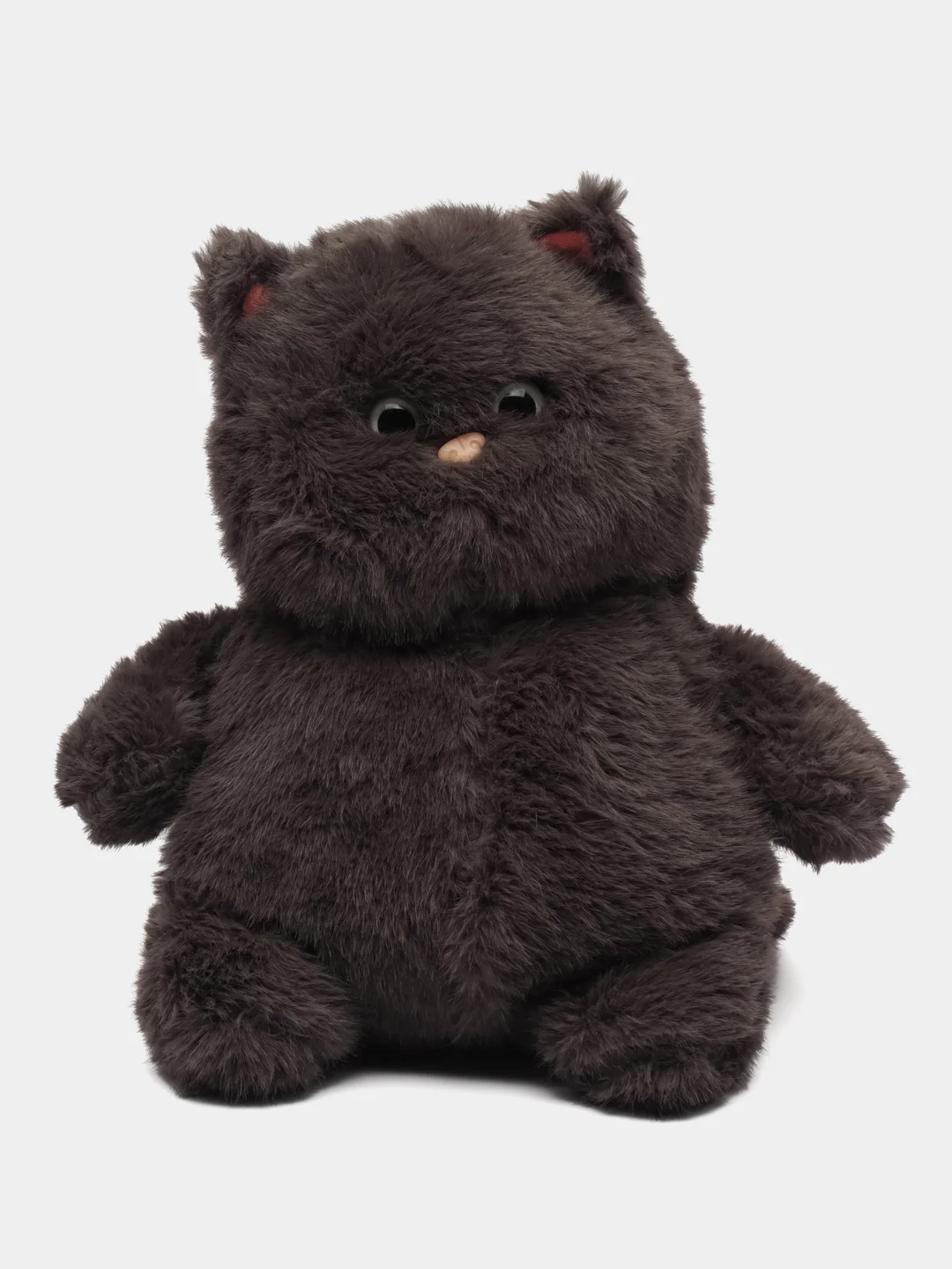 Серый мягкая игрушка кот, котик антистресс