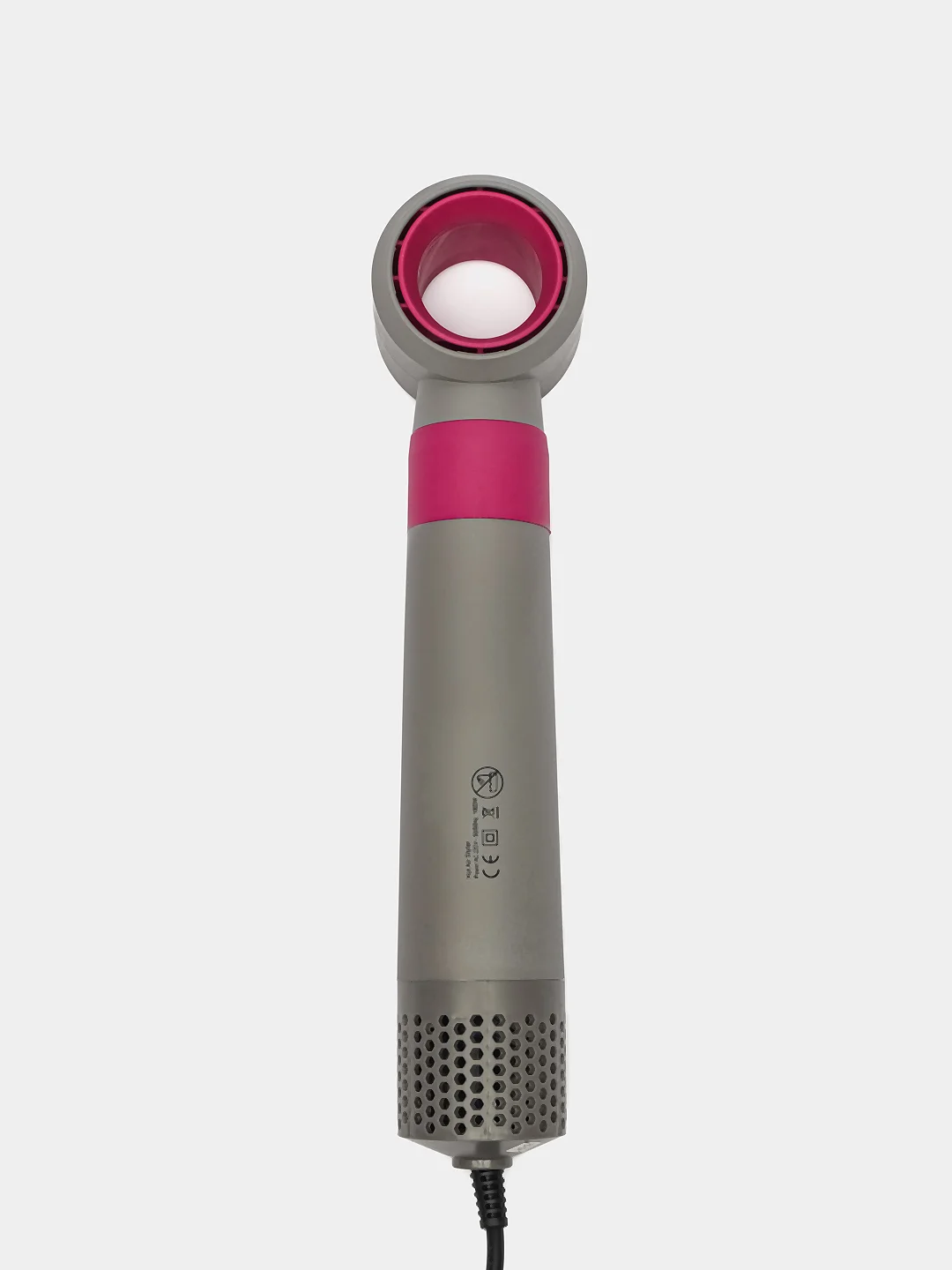 Розовый фен мультистайлер Hot Air Styler 5в1 и 3в1