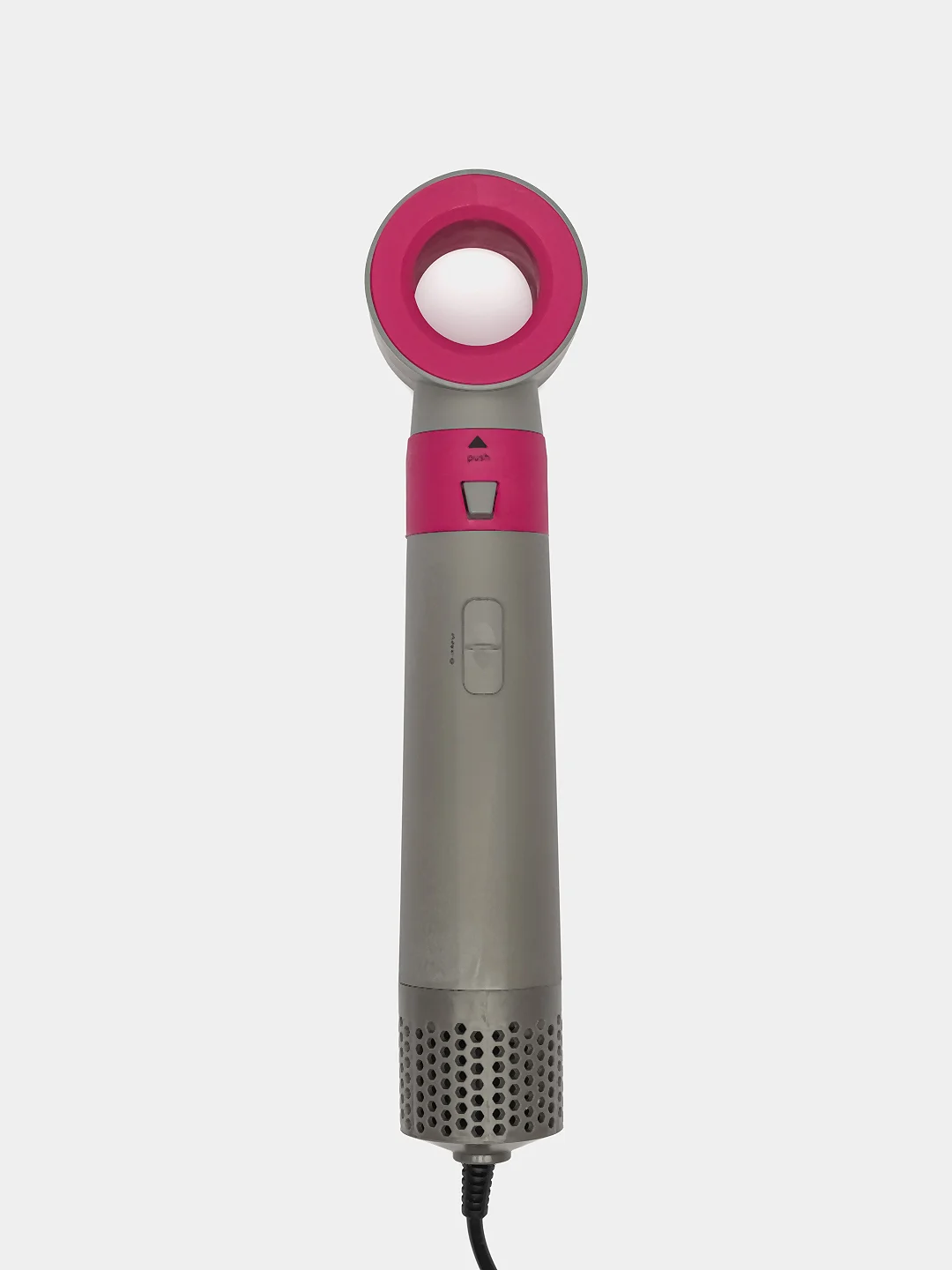 Розовый фен мультистайлер Hot Air Styler 5в1 и 3в1