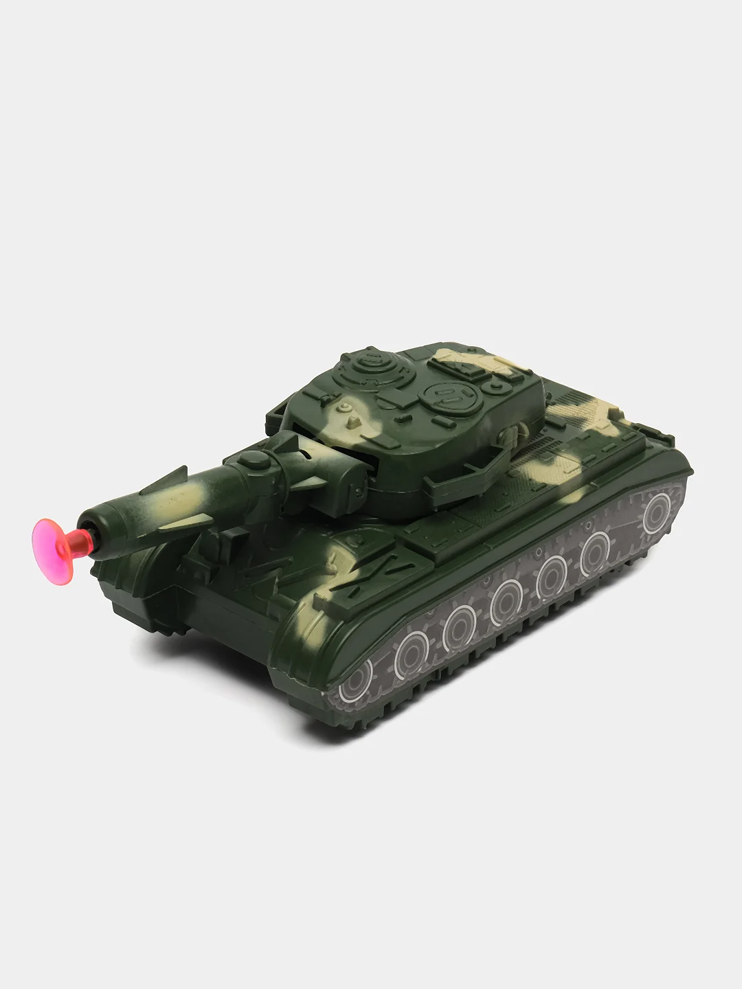 Игрушечный танк инерционный с мягкими пулями, 19 см