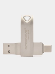 Металлический флеш-накопитель USB / Type C (объемом 64 ГБ, 128 ГБ, 256 ГБ)