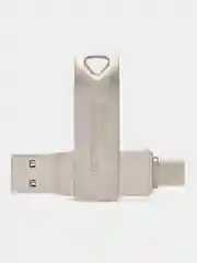 Металлический флеш-накопитель USB / Type C (объемом 64 ГБ, 128 ГБ, 256 ГБ)