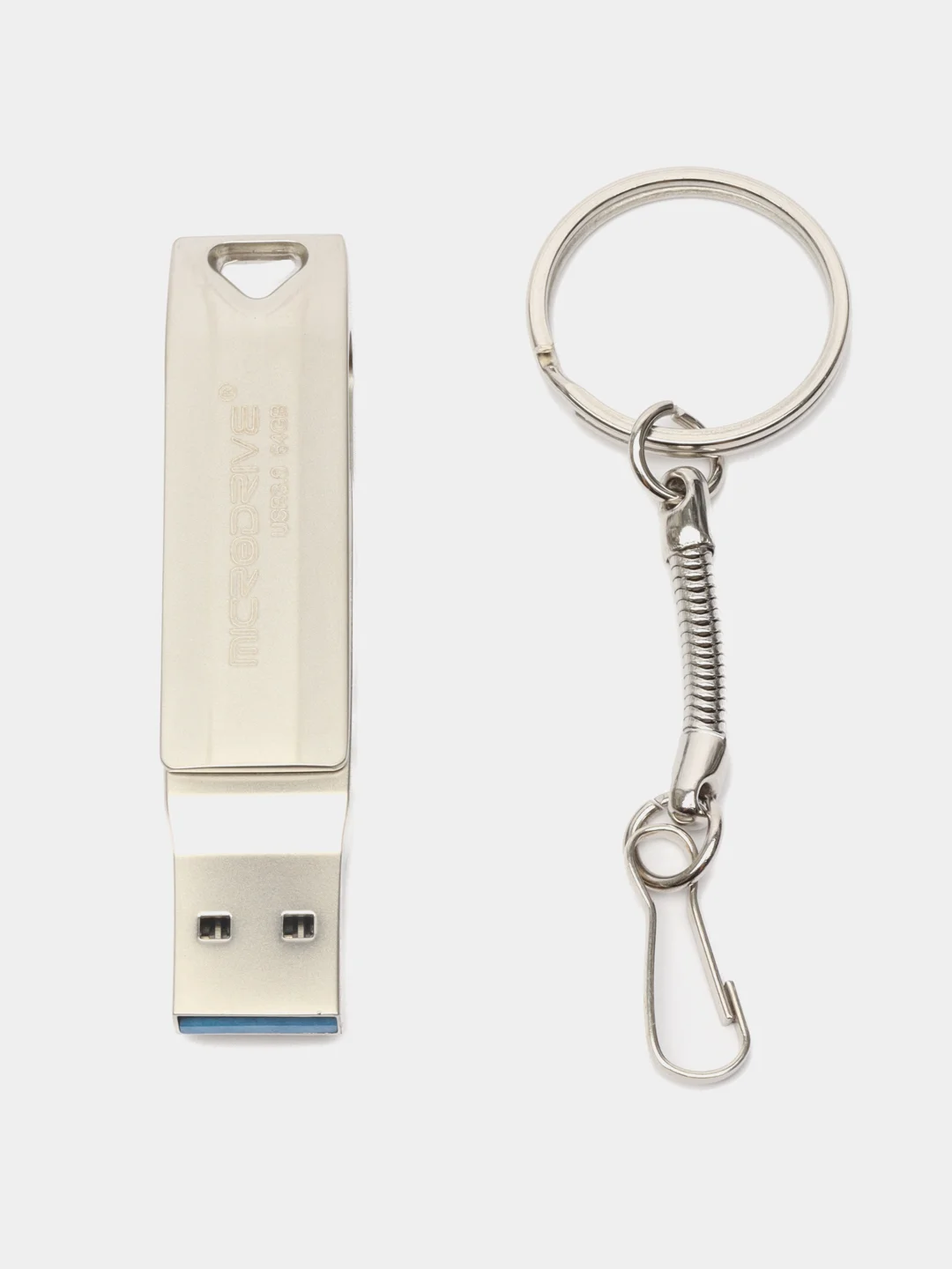 Металлический флеш-накопитель USB / Type C (объемом 64 ГБ, 128 ГБ, 256 ГБ)