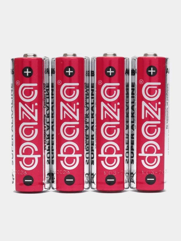 Фаza, батарейка Фаза, Super alkaline, комплект из 4 шт