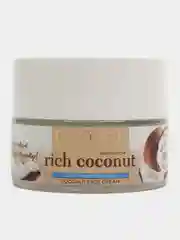 EVELINE Интенсивно увлажняющий кокосовый крем для лица, серии RICH COCONUT, 50мл