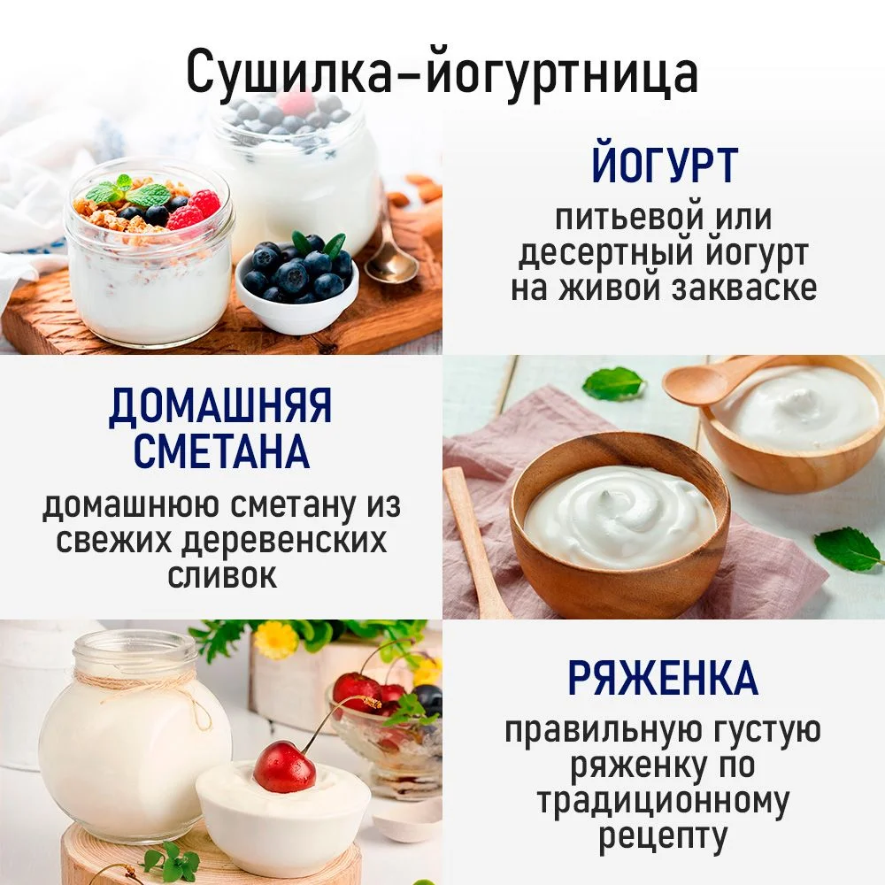Серый сушилка для овощей и фруктов STINGRAY ST-FD728B 5 обычных поддонов, черный/темно-серый