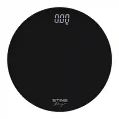 Весы напольные электронные STINGRAY ST-SC5004A с индикатором температуры, черный жемчуг