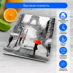 Весы кухонные электронные HOME ELEMENT HE-SC932 max 10кг, улицы Парижа