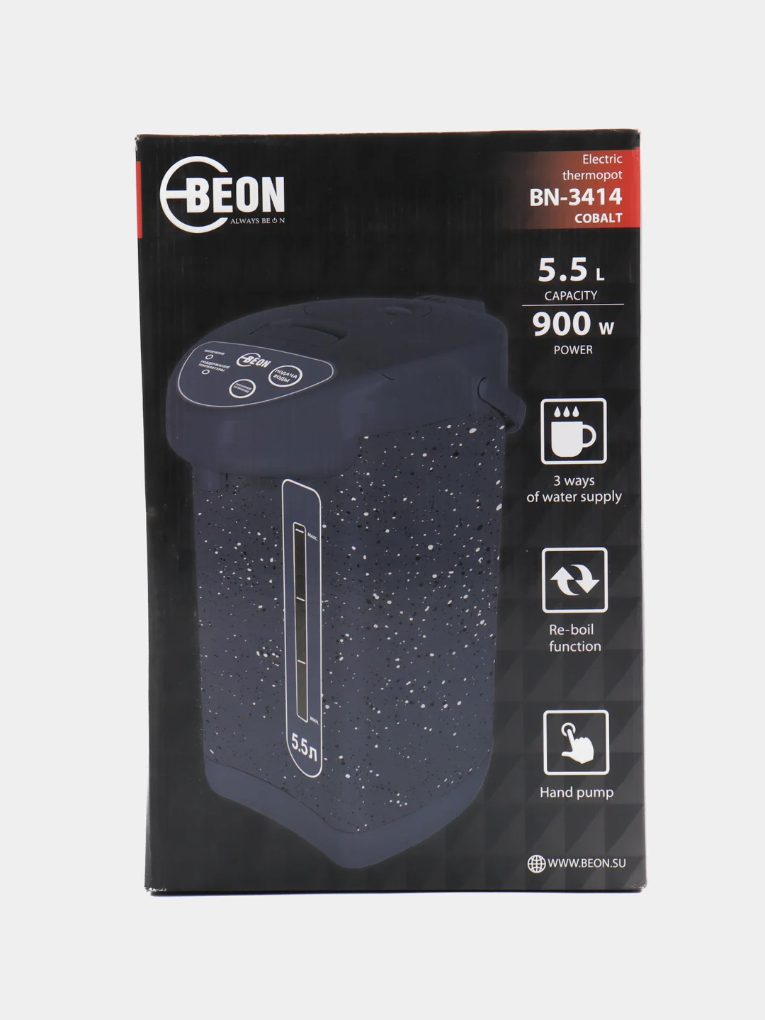 Синий термопот BEON BN-3414 900 Вт 5,5 л (синий)