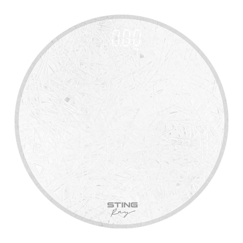 Весы напольные электронные STINGRAY ST-SC5004A с индикатором температуры, снежный циркон