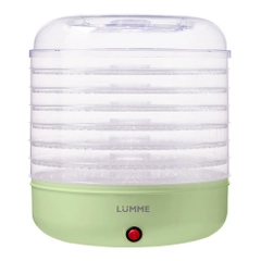 Сушилка для овощей и фруктов LUMME LFD-107 PP диаметр 32 см, 7 съемных поддонов 200 Ватт