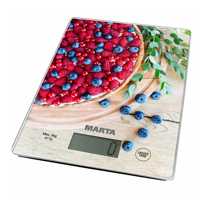 MARTA MT-1634 ягодный пирог весы кухонные сенсор