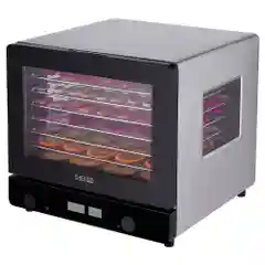 Черный профессиональная сушилка для овощей и фруктов CHEF PRO CF-FD806A 8 поддонов, черный