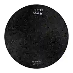 Весы напольные электронные STINGRAY ST-SC5004A с индикатором температуры, темный графит