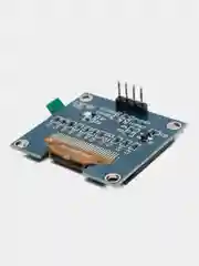 Дисплей OLED 1.3" 128*64 12864 4 контакта синие символы IIC/I2C