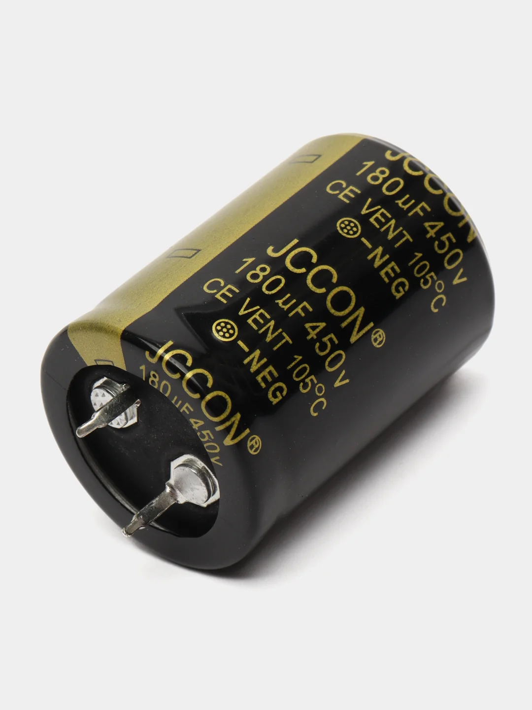 180мкФ 450в Конденсатор электролитический 180UF 450V 105C 25х35 JCCON