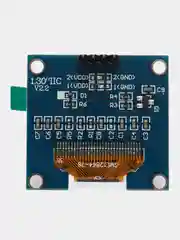 Дисплей OLED 1.3" 128*64 12864 4 контакта синие символы IIC/I2C