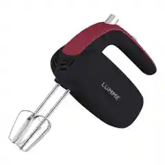 Черный миксер LUMME LU-MX1878A темный гранат