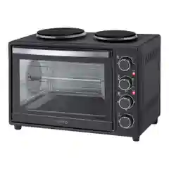 Духовой шкаф MARTA MT-EO4290B (40 литров, шашлычница + электрические конфорки + вертел)