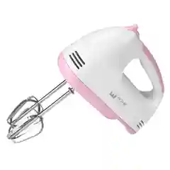 Белый миксер без чаши HOME ELEMENT HE-KP801 розовый опал