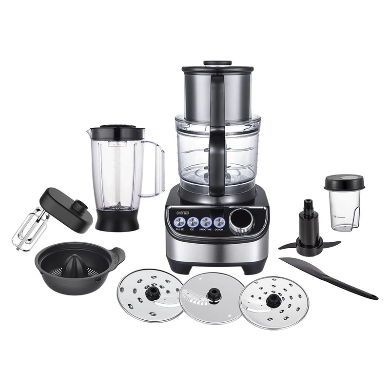 Блендер стационарный 9 в 1 CHEF PRO CF-KP1103B с электронной панелью управления, 1200Вт