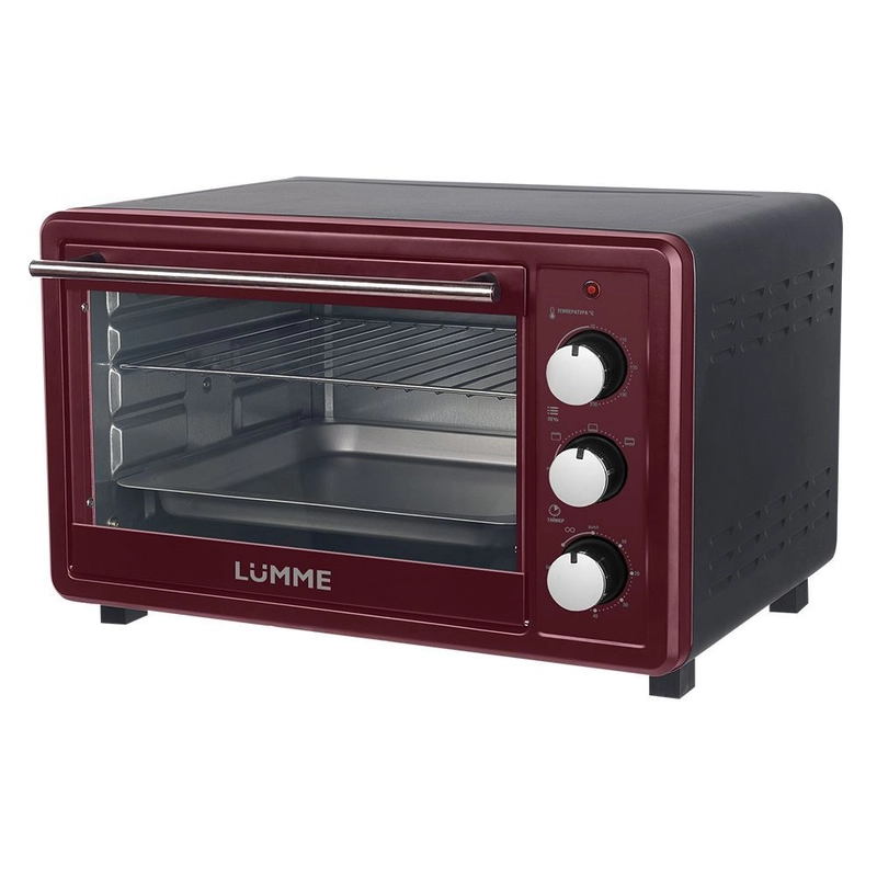 Духовой шкаф LUMME LU-EO1715A/1800 Вт/ Объем: 30 л/ 4 нагревательных элемента/ 3 режима