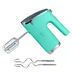 Миксер ручной MARTA MT-MX1516A 5 скоростей, 4 насадки, светлая яшма