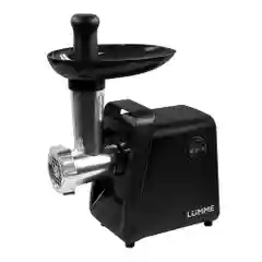 Серебряный мясорубка электрическая LUMME LU-MG2112A черный