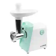 Белый мясорубка электрическая LUMME LU-MG2112A белый/ментол