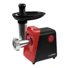 Мясорубка электрическая LUMME LU-MG2112A черный/красный