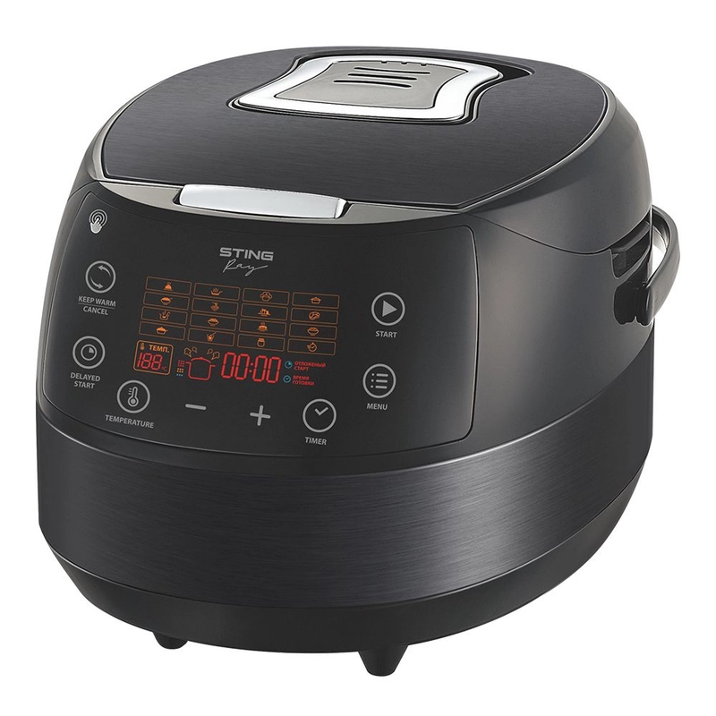 Мультиварка STINGRAY ST-MC951A черный/черный
