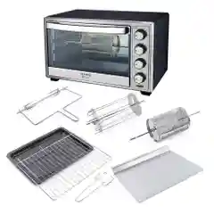 Духовой шкаф STINGRAY ST-EO123A (65 литров, 12 режимов + шашлычница + вертел  + конвекция)