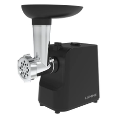 Мясорубка электрическая LUMME LU-MG2111A /2400Вт/ насадки для кеббе и колбас/ черный