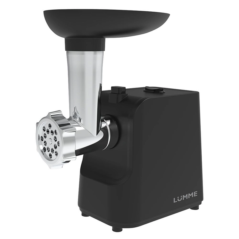 Мясорубка электрическая LUMME LU-MG2111A /2400Вт/ насадки для кеббе и колбас/ черный