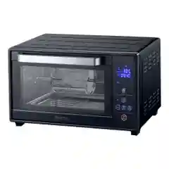 Черный духовой шкаф MARTA MT-EO4288B (30литров,сенсор+конвекция+аэрофритюрница+шашлычница+вертел)