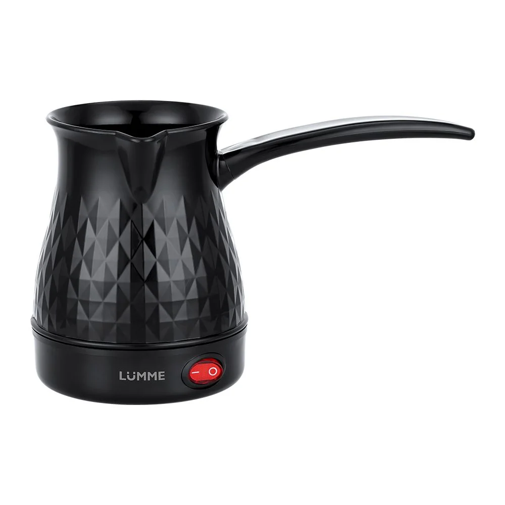 Черный турка электрическая LUMME LU-CW1634A 500мл, черный
