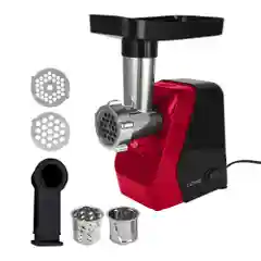 Красный мясорубка электрическая LUMME LU-MG2114B функция реверс ночной коралл
