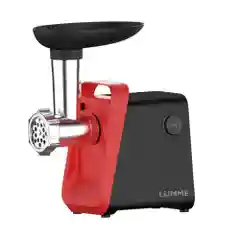 Красный мясорубка LUMME LU-MG2112B 3500Вт. Нож нерж.сталь, металлический шнек, функция реверс