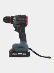 Дрель-шуруповерт аккумуляторный бесщеточный DIMAX 21В, 42 акс-ра, кейс, 2х2.0 А/ч, 75Н.м