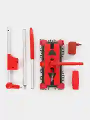 Алый электровеник Swivel Sweeper Свивел Свипер, Подметайка