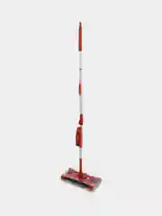 Красный электровеник Swivel Sweeper Свивел Свипер, Подметайка