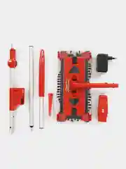 Красный электровеник Swivel Sweeper Свивел Свипер, Подметайка