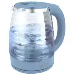 Чайник электрический HOME ELEMENT HE-KT2307 стеклянный с подсветкой/ 2л, голубой