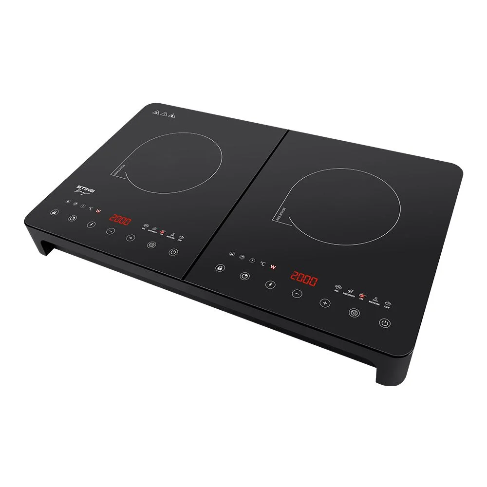 Черный плитка электрическая индукционная безимпульсная STINGRAY ST-HP3523A , черный